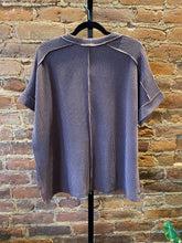 Load image into Gallery viewer, The Brown Ribbed Top