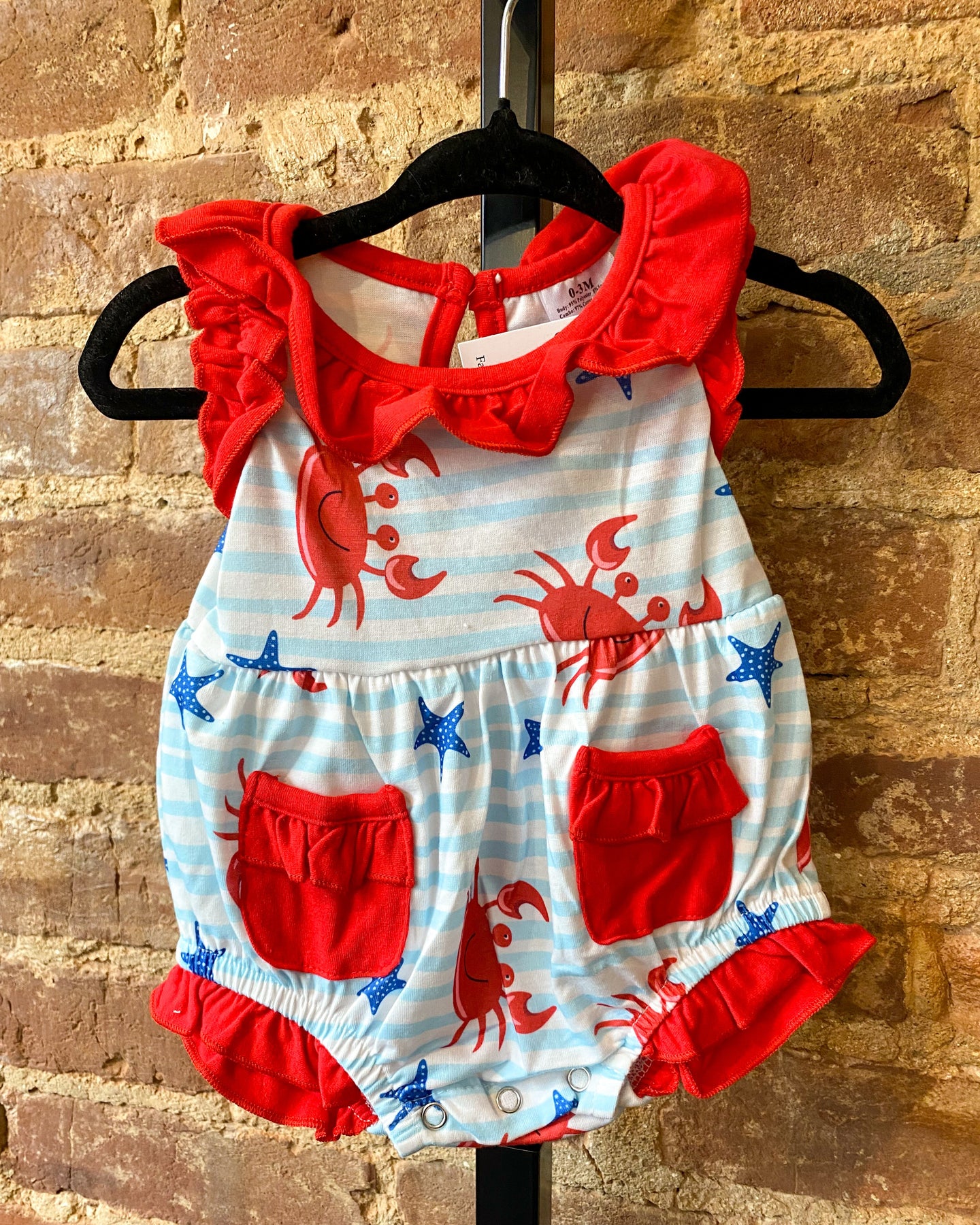 Coral Crawler Onesie