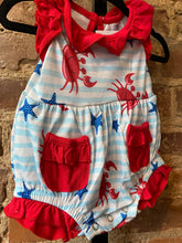 Load image into Gallery viewer, Coral Crawler Onesie