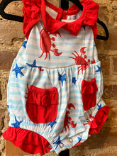 Load image into Gallery viewer, Coral Crawler Onesie