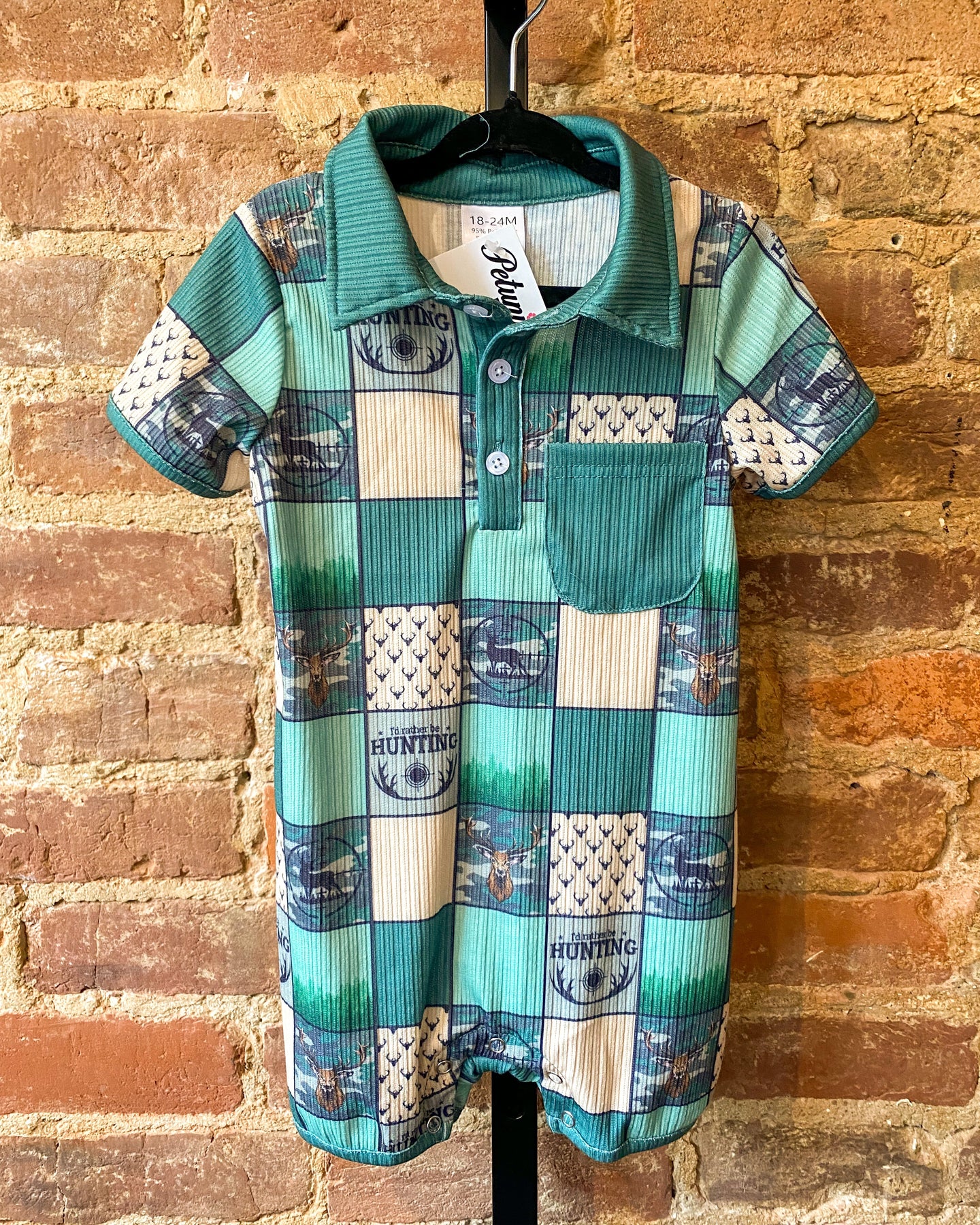 Rather Be Hunting Romper