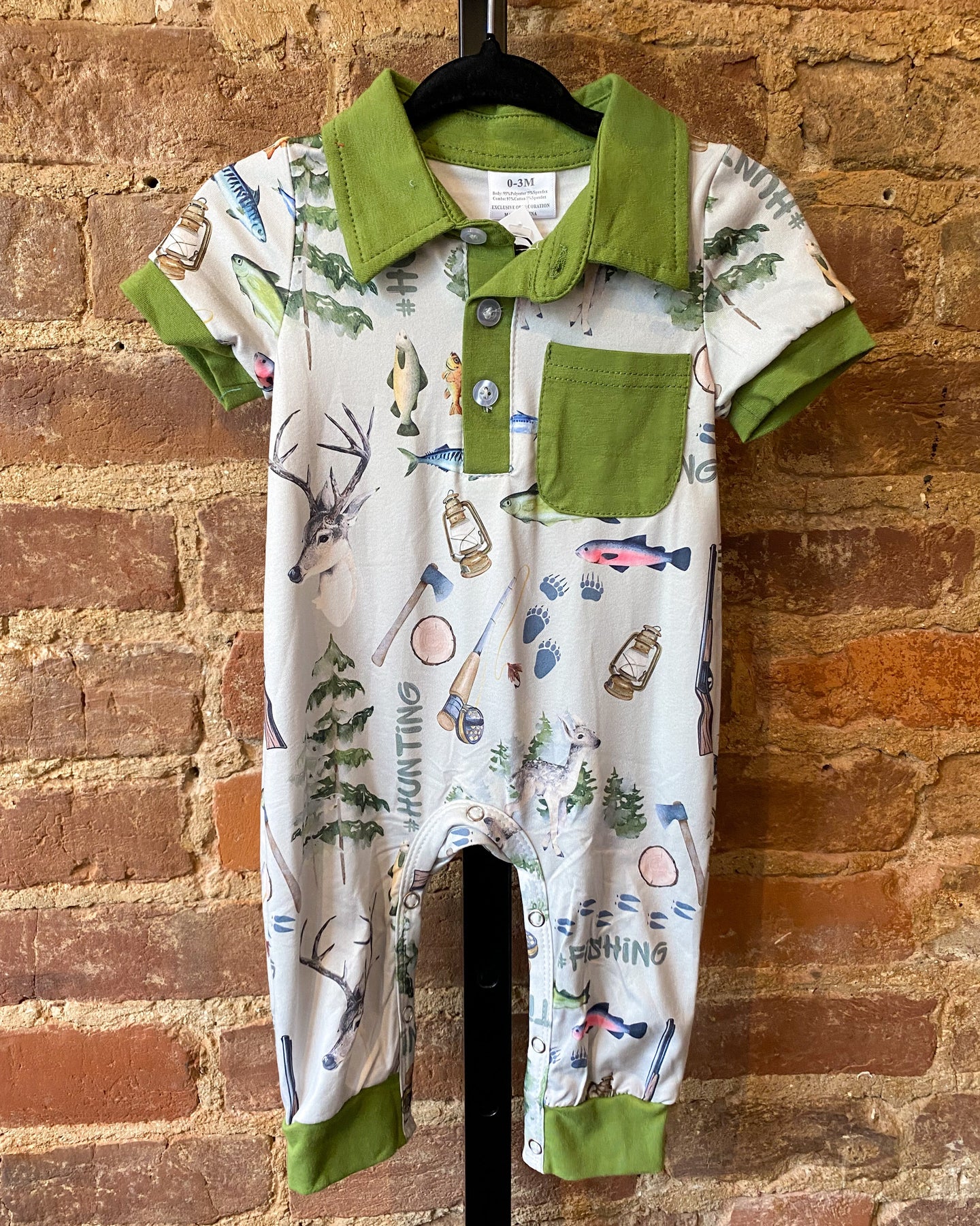 Rustic Explorer Romper