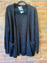 Load image into Gallery viewer, Popcorn Cardigan in BLACK
