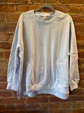 Load image into Gallery viewer, The Stitch-line Sweatshirt in Light Blue
