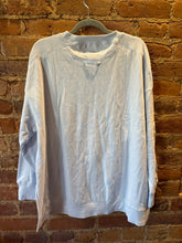 Load image into Gallery viewer, The Stitch-line Sweatshirt in Light Blue