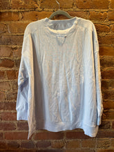 Load image into Gallery viewer, The Stitch-line Sweatshirt in Light Blue