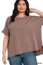 Load image into Gallery viewer, The Brown Ribbed Top