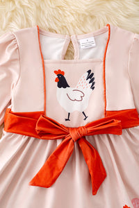 The Sunset Clucker Dress