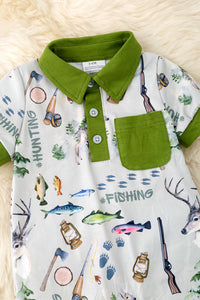 Rustic Explorer Romper