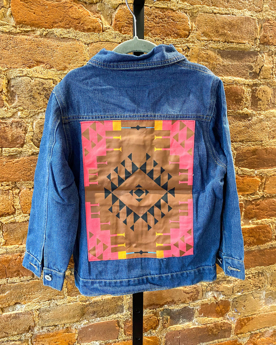 Dark Denim Aztec Jacket