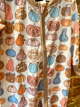 Load image into Gallery viewer, Fall Happy Halloween Zip Up