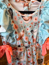 Load image into Gallery viewer, Chicken &amp; Floral Jumpsuit