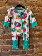 Load image into Gallery viewer, Christmas Cars Bamboo Zip up