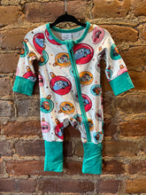 Load image into Gallery viewer, Christmas Cars Bamboo Zip up