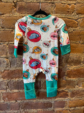 Load image into Gallery viewer, Christmas Cars Bamboo Zip up