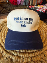 Load image into Gallery viewer, Put it on my Husbands tab in NAVY