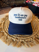 Load image into Gallery viewer, Put it on my Husbands tab in NAVY