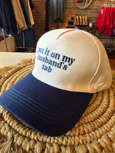 Load image into Gallery viewer, Put it on my Husbands tab in NAVY