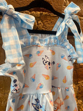 Load image into Gallery viewer, Bluey &amp; Bingo &amp; Muffin Ice Cream Dress