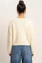 Load image into Gallery viewer, The Staple Sweater in Cream