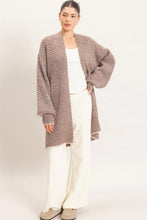 Load image into Gallery viewer, Brown Herringbone Cardigan