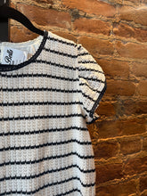 Load image into Gallery viewer, Ruffle + Stripes Top