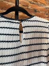 Load image into Gallery viewer, Ruffle + Stripes Top
