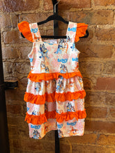 Load image into Gallery viewer, The Bluey Ruffle Dress