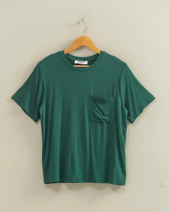 The Classic Pocket Top in Green