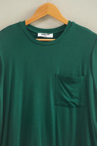 The Classic Pocket Top in Green