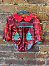 Load image into Gallery viewer, Smocked Christmas Tree Onesie