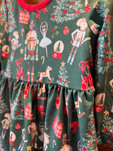 Load image into Gallery viewer, Green Nutcracker Dress