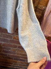 Load image into Gallery viewer, Henley Seam Sweater in Mushroom
