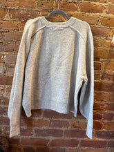 Load image into Gallery viewer, Henley Seam Sweater in Mushroom