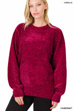 Load image into Gallery viewer, Cloudspun Sweater in Ruby