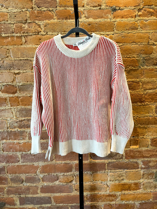 The Ruby Chic Stripes Sweater