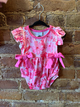 Load image into Gallery viewer, Fuchsia Floral Onesie