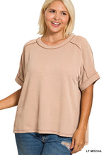 Load image into Gallery viewer, The Mocha Ribbed Top