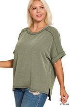 Load image into Gallery viewer, The Light Olive Ribbed Top