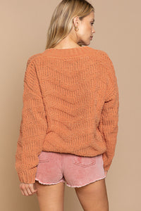 Chenille sweater