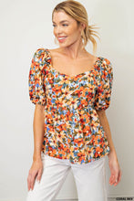 Load image into Gallery viewer, The Floral Sunshine Top