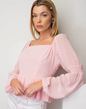 Load image into Gallery viewer, The Pink Chiffon Top
